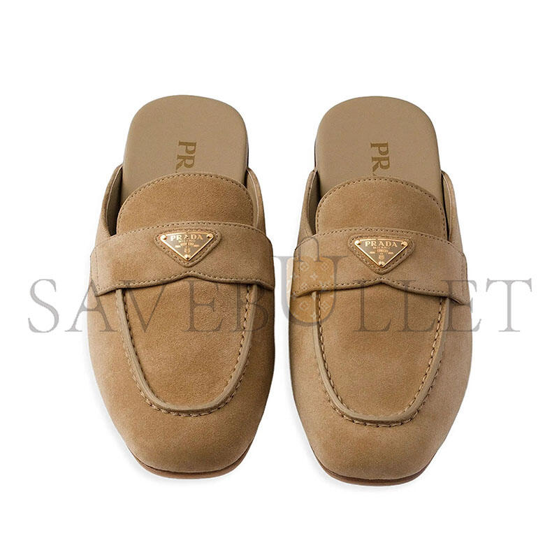 Pra*a suede sabots mules